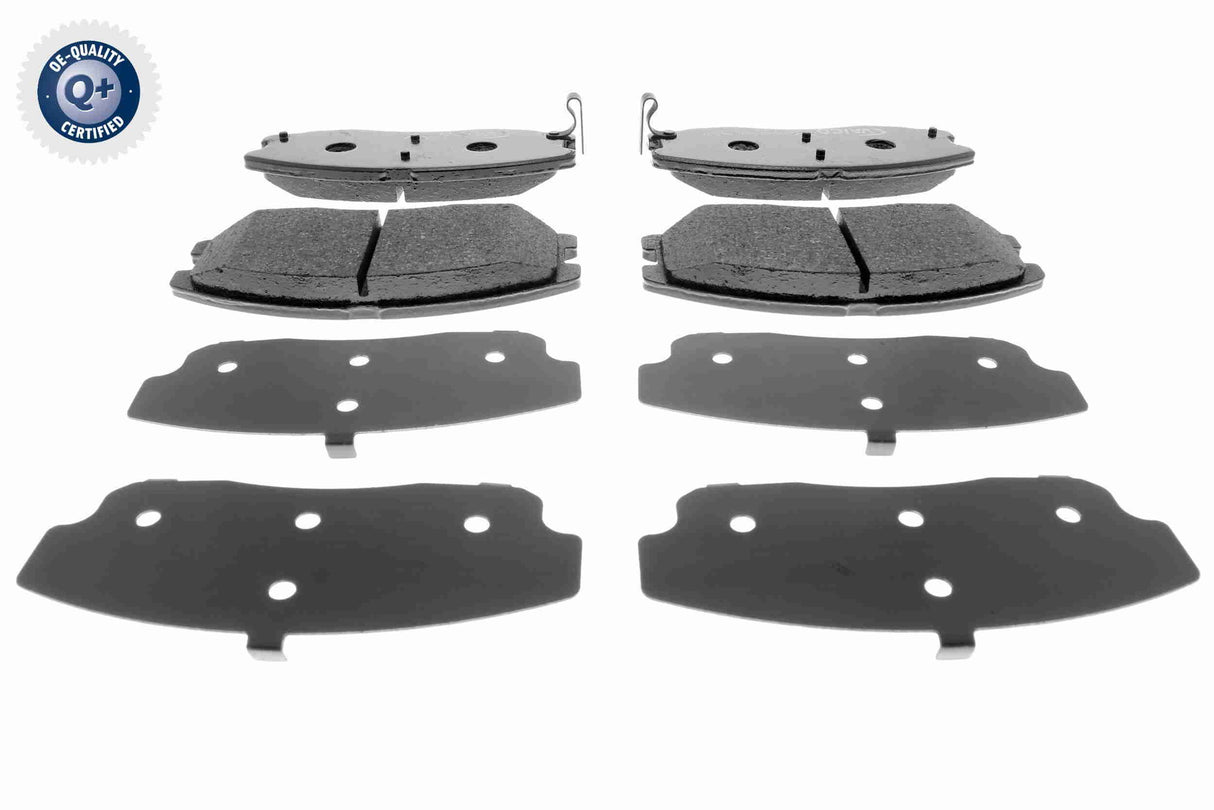 Brake Pad Set, disc brake - V40-0652
