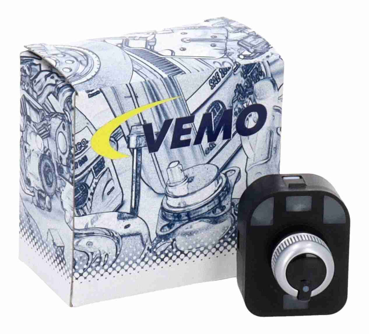 Switch, exterior rearview mirror adjustment - V10-73-0339