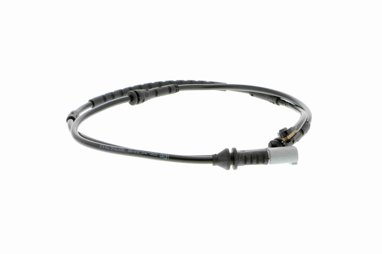 Warning Contact, brake pad wear - V20-72-0030