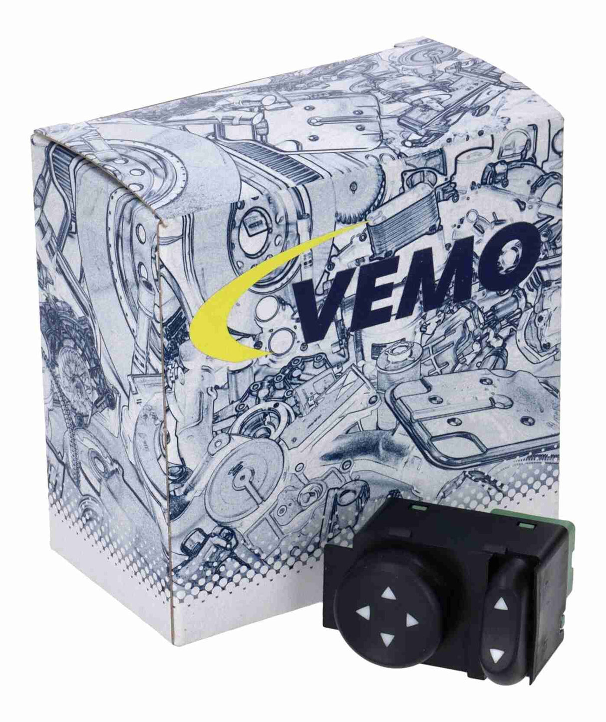 Switch, exterior mirror adjustment - V24-73-0077