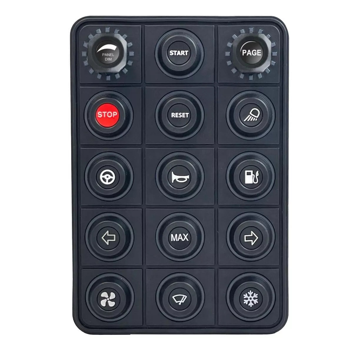Link CAN Canbus Keypad 15 Button Keypad Switches + 2 Rotary Encoders