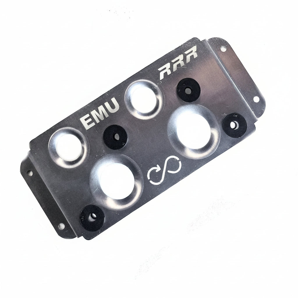 ECUMaster Pro 8 ECU Aluminium Mounting Plate Bracket