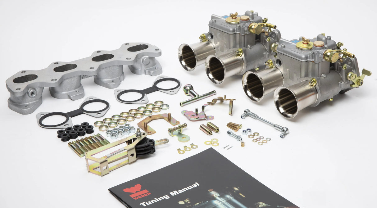 Toyota 4AGE 100KW 2 x 45DCOE Weber Carb Carburettor Kit