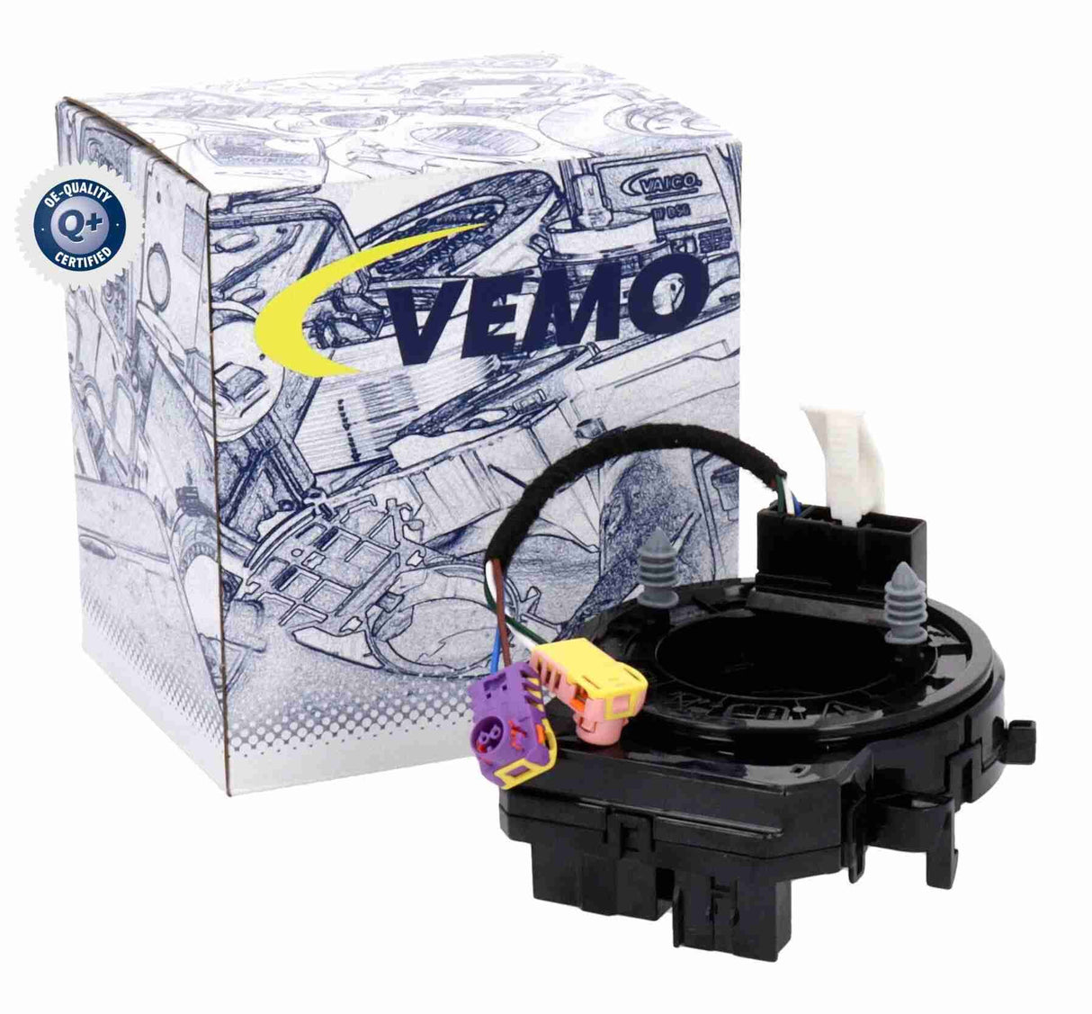 Clock Spring, airbag - V52-72-0435