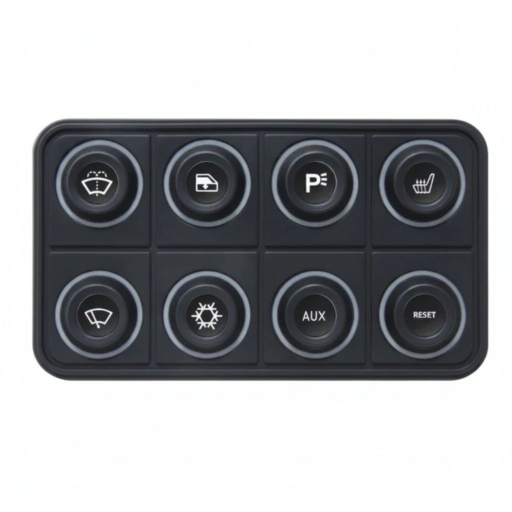 Ecumaster CANBUS Keypad – 4 / 6 / 8 / 10 / 12 / 15 Key Motorsport Switch Panel