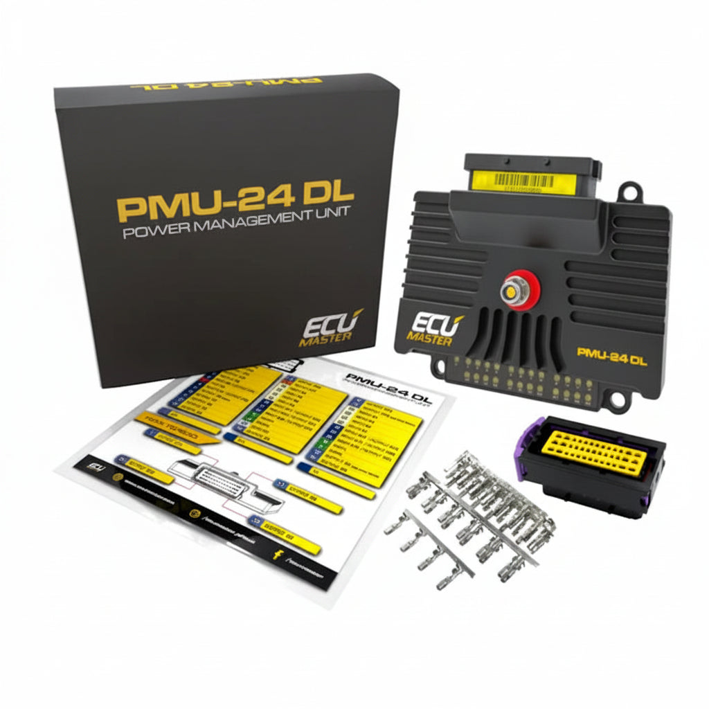 Ecumaster PMU-24 DL Power Management Unit with Data Logging PMU PDU PDM