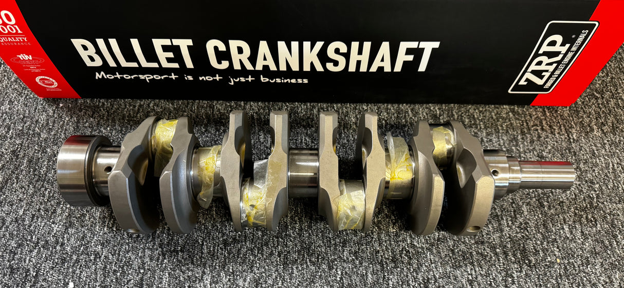 Ford Cosworth YB ZRP Billet Crank Crankshaft - STD Stroke 77mm - 9 Bolt - C-FOR-001L