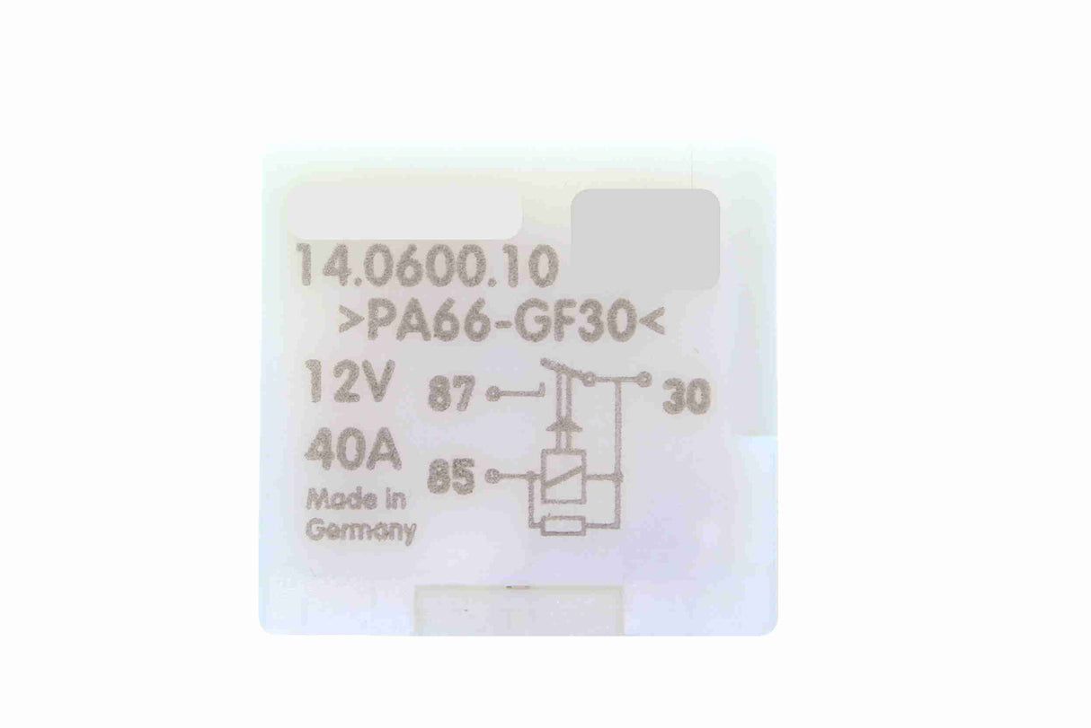 Relay, radiator fan overrun - V15-71-0006