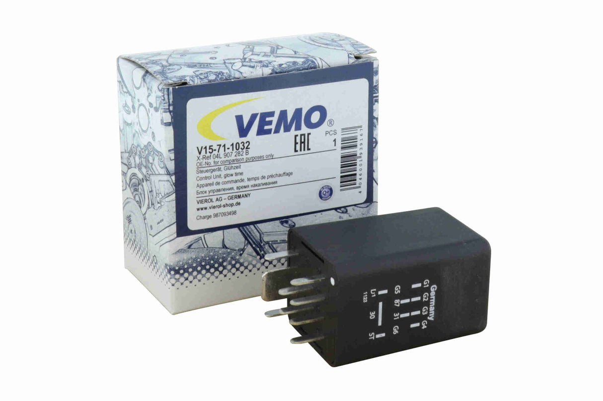 Control Unit, glow time - V15-71-1032