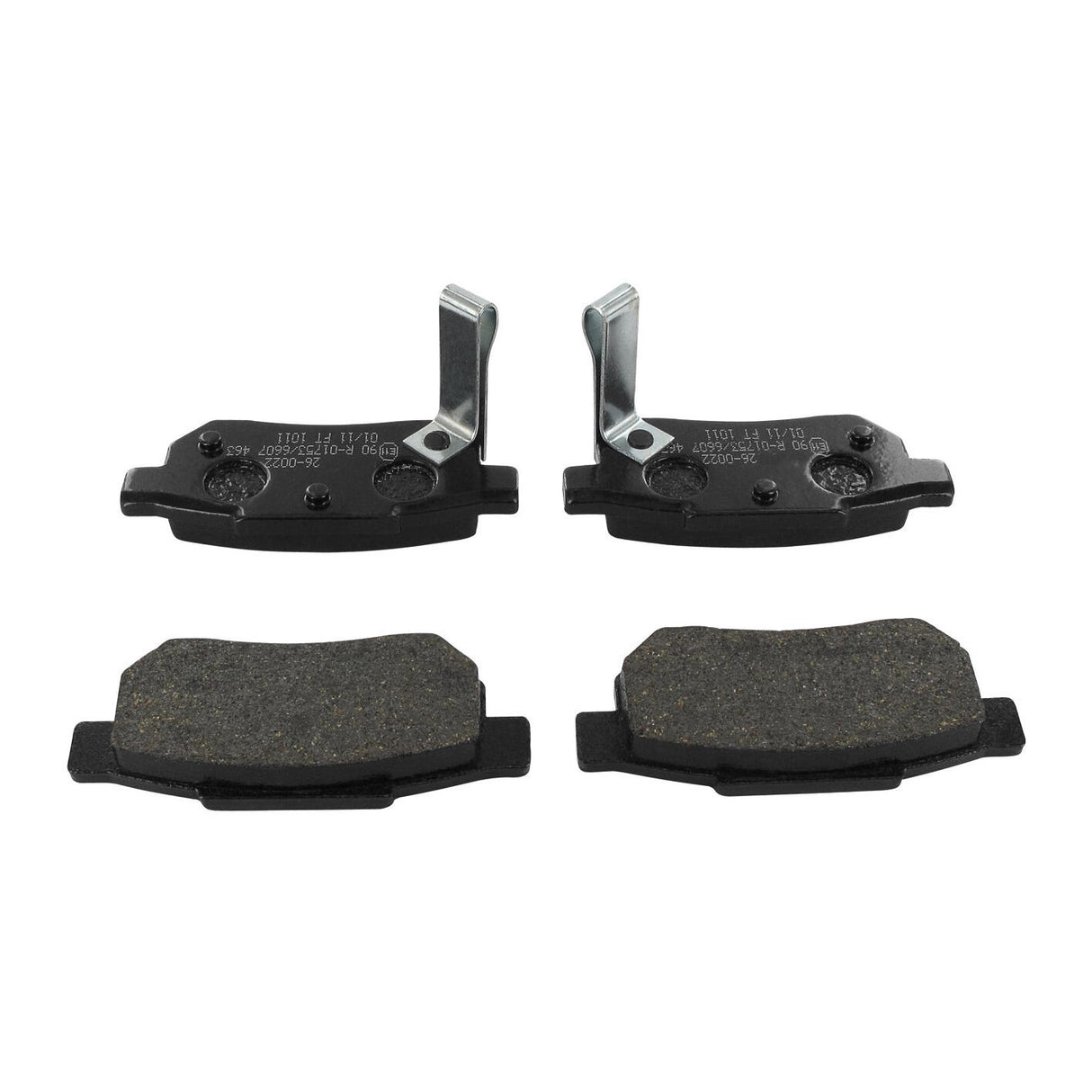 HONDA Brake Pad Set, disc brake - ACKOJA A26-0022