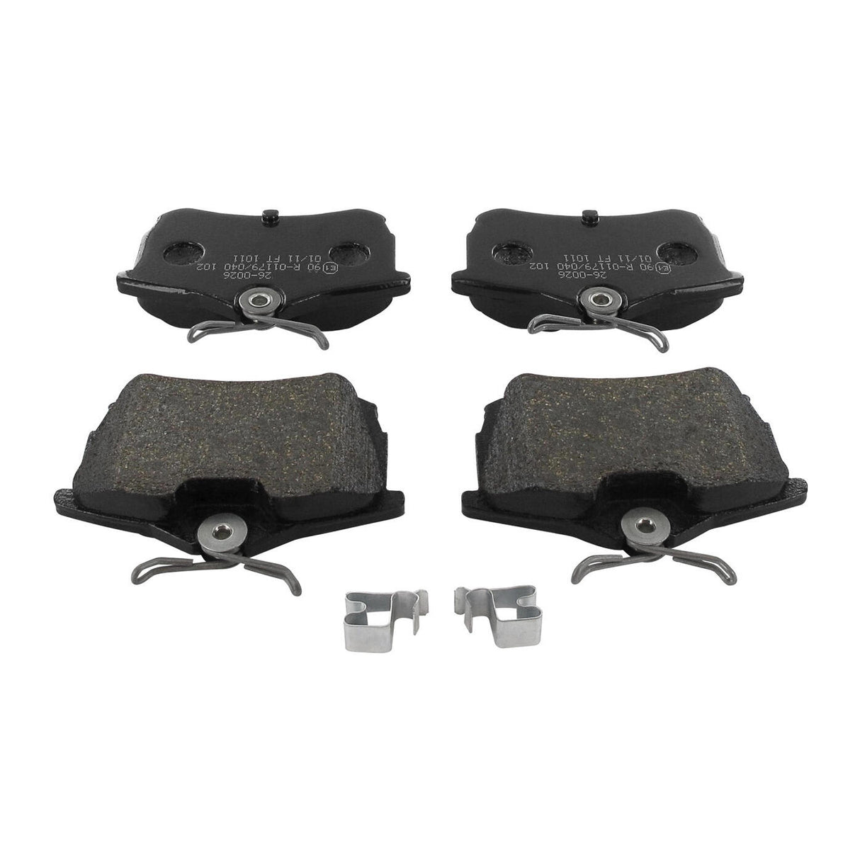 HONDA Brake Pad Set, disc brake - ACKOJA A26-0026