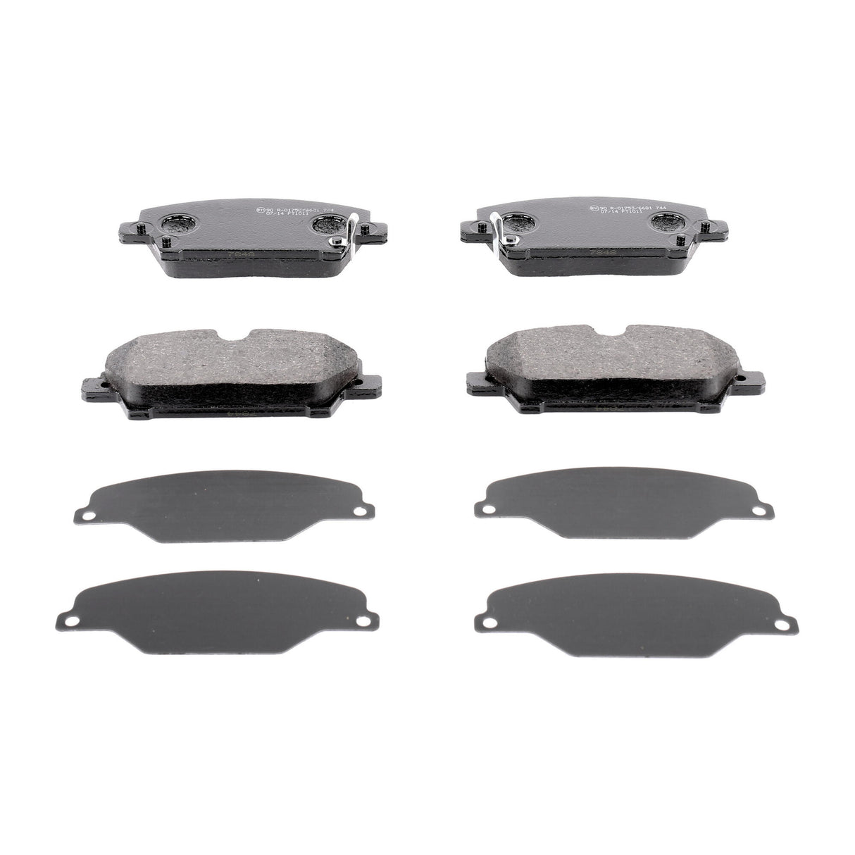 HONDA Brake Pad Set, disc brake - ACKOJA A26-0089