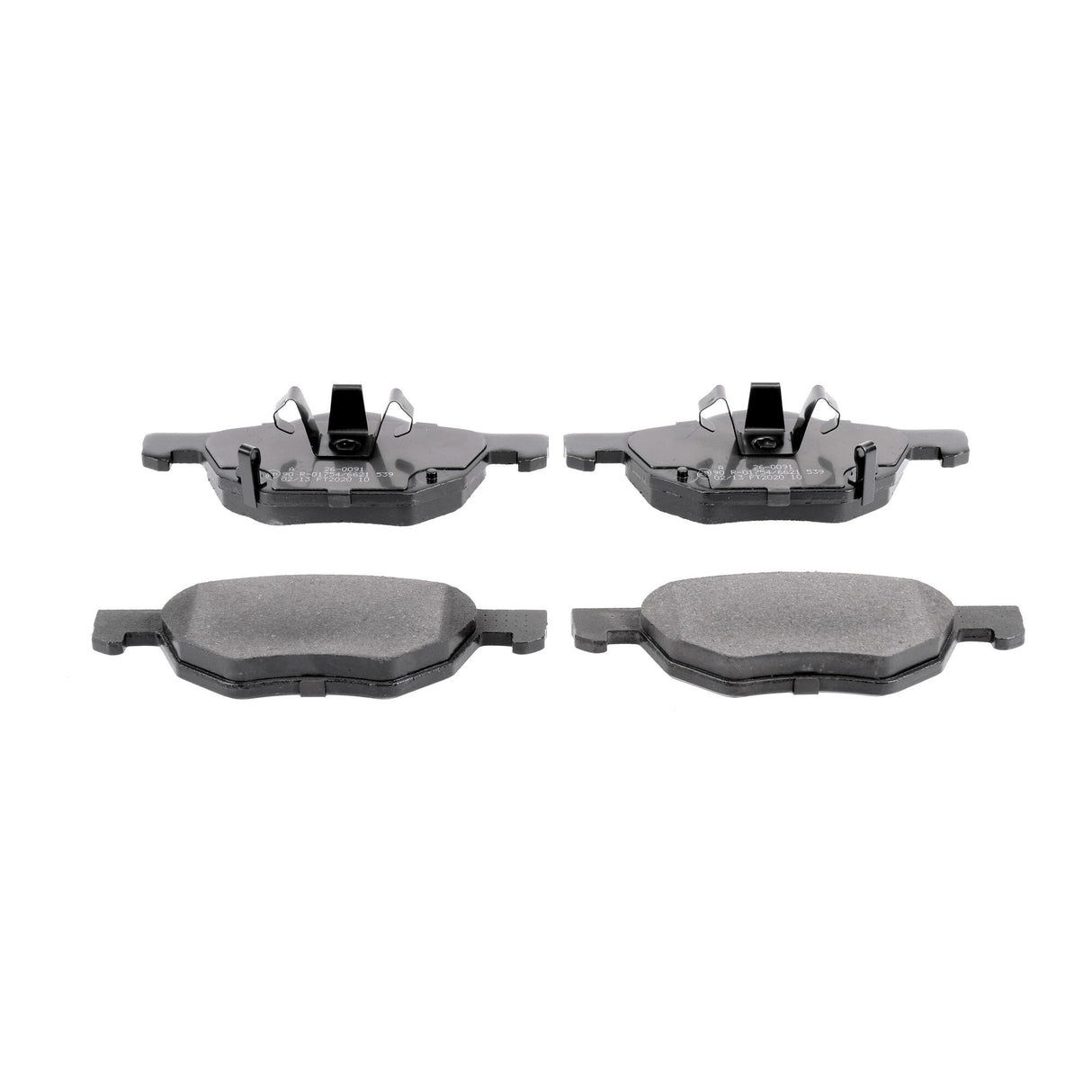 HONDA Brake Pad Set, disc brake - ACKOJA A26-0091
