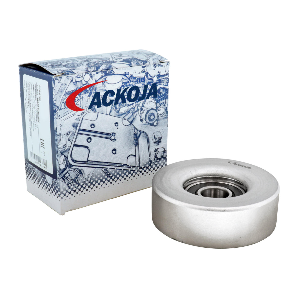 HONDA Tensioner Pulley, V-ribbed belt - ACKOJA A26-0166