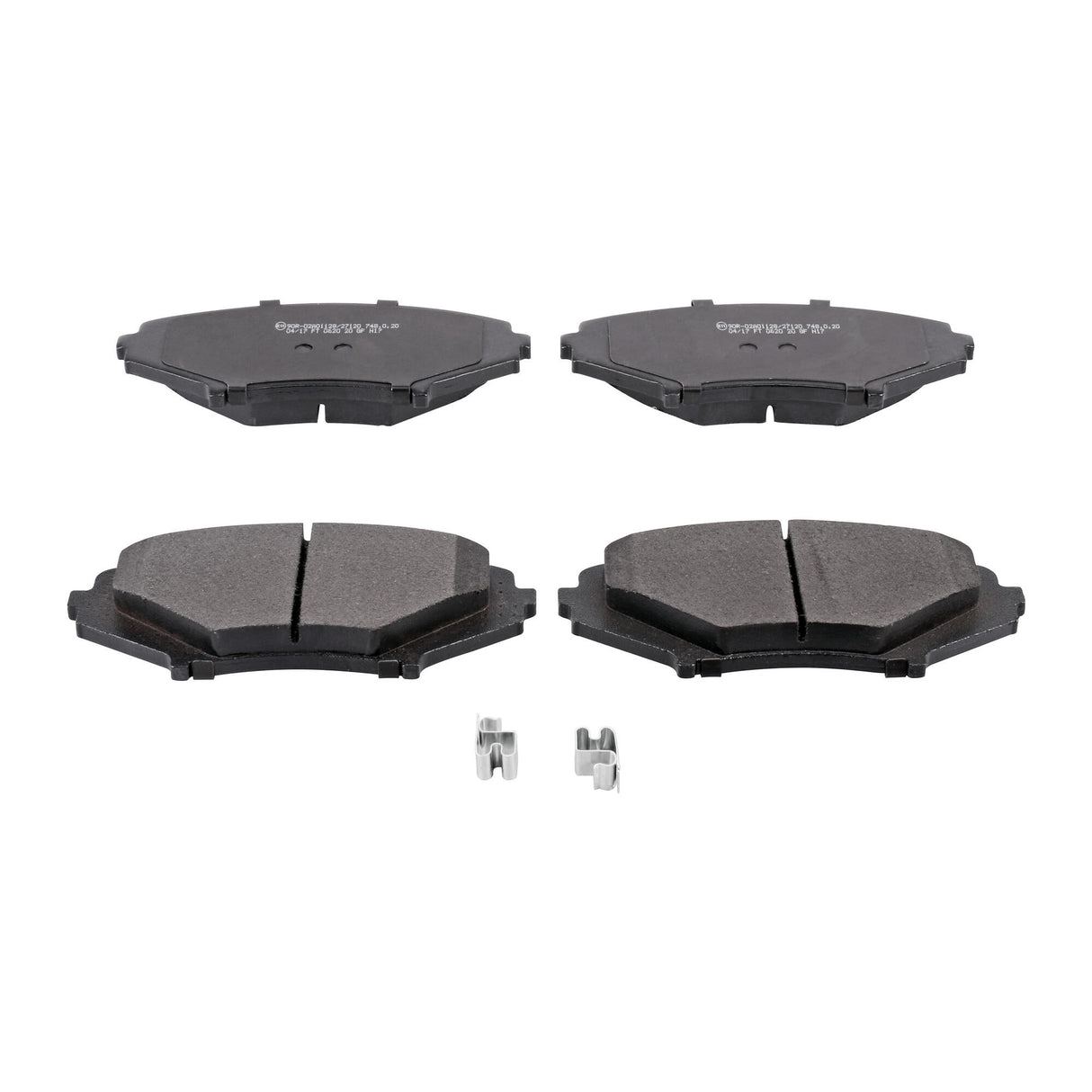 MAZDA Brake Pad Set, disc brake - ACKOJA A32-0155