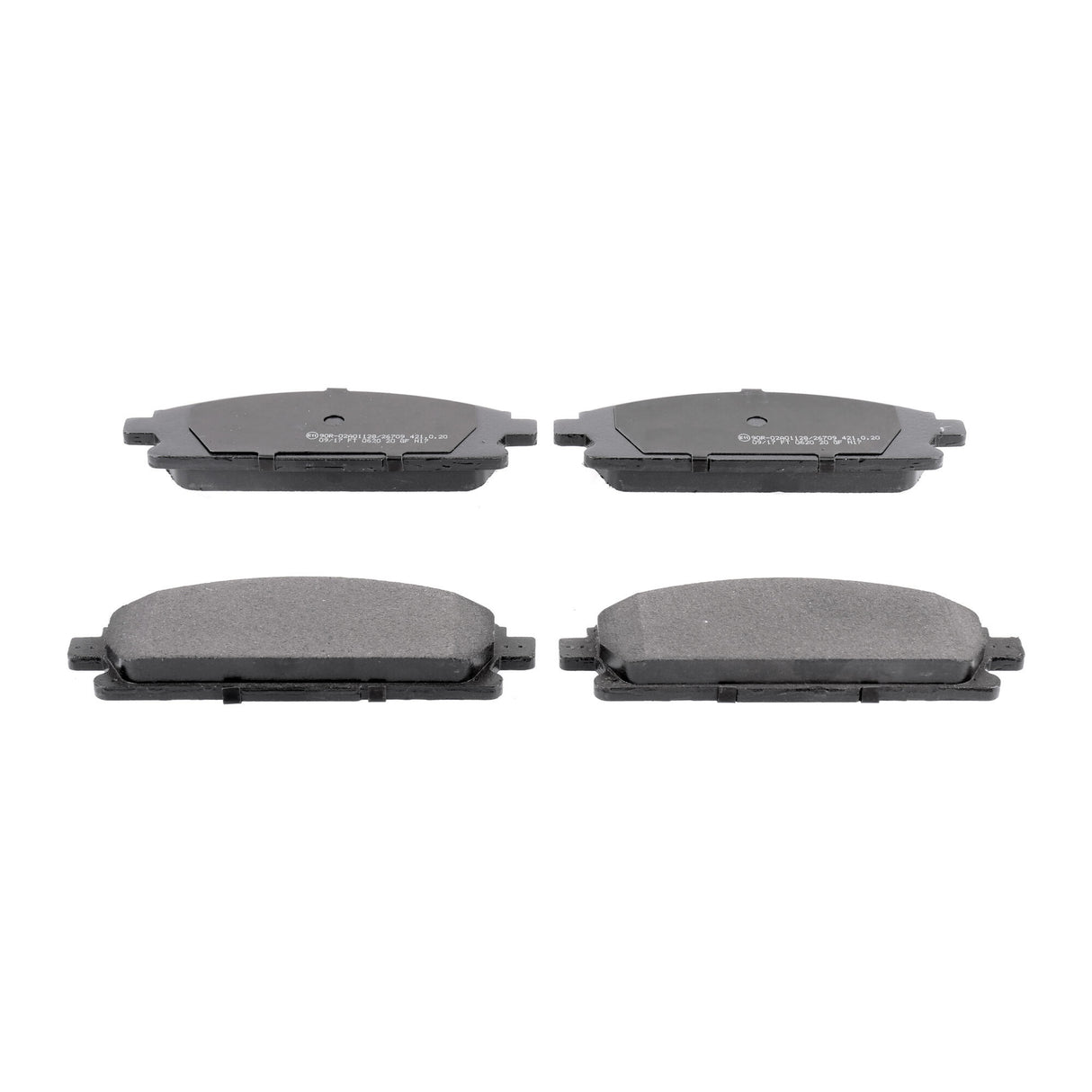 NISSAN Brake Pad Set, disc brake - ACKOJA A38-0034