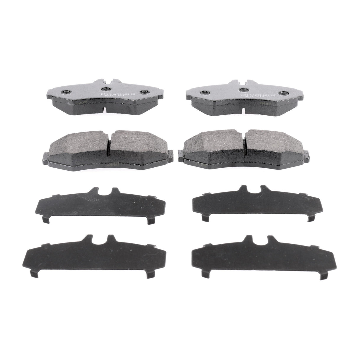 NISSAN Brake Pad Set, disc brake - ACKOJA A38-0053