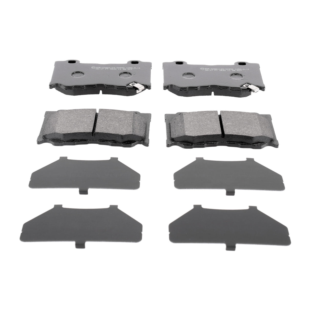 NISSAN Brake Pad Set, disc brake - ACKOJA A38-0322