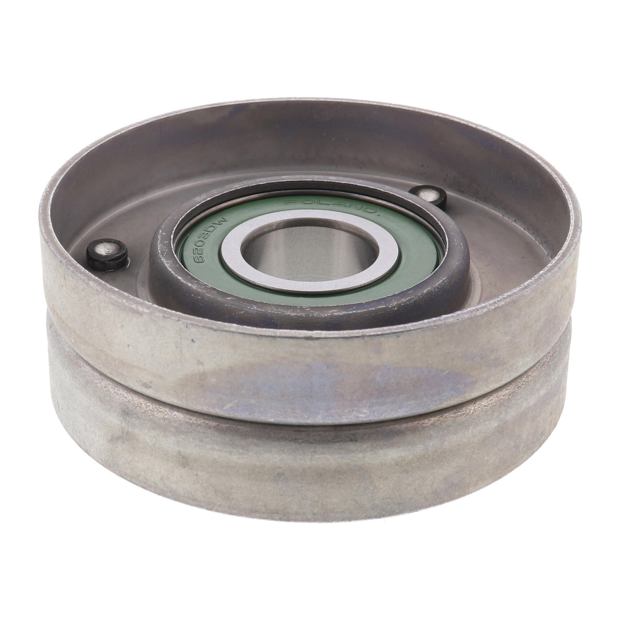 NISSAN Tensioner Pulley, V-ribbed belt - ACKOJA A38-0395