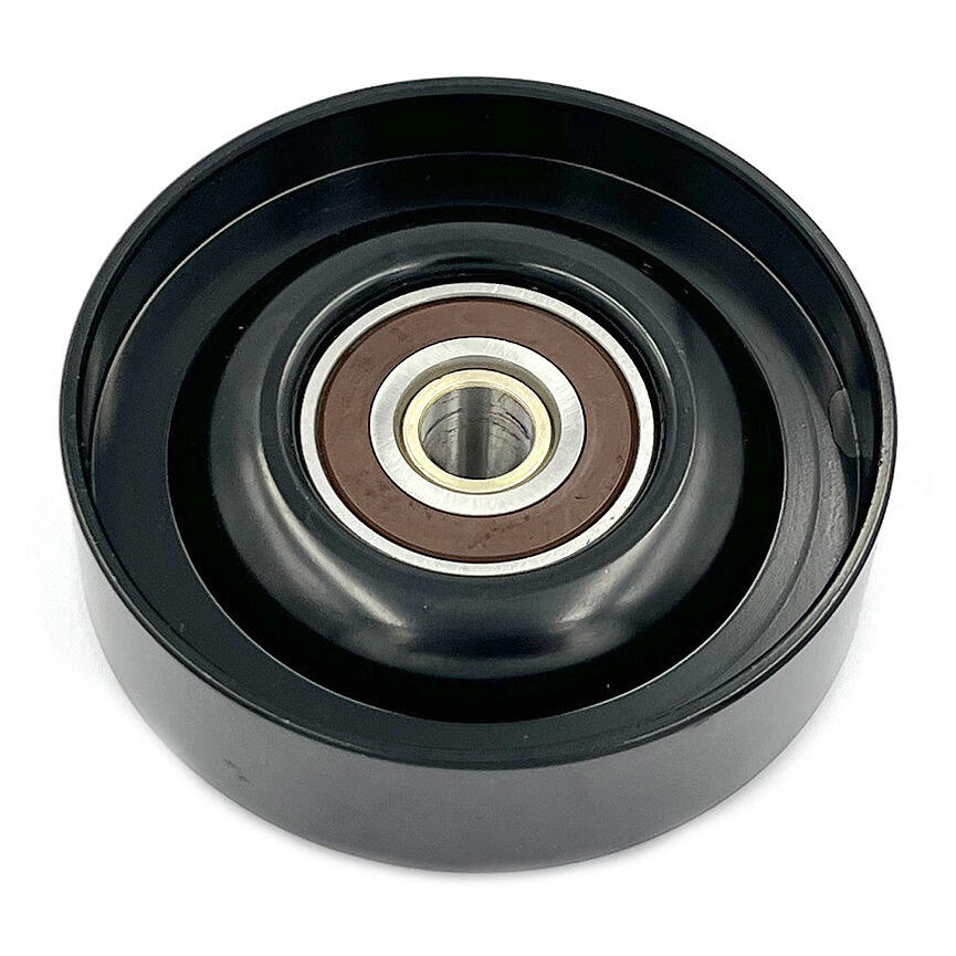 HYUNDAI Deflection/Guide Pulley, V-ribbed belt - ACKOJA A52-0128