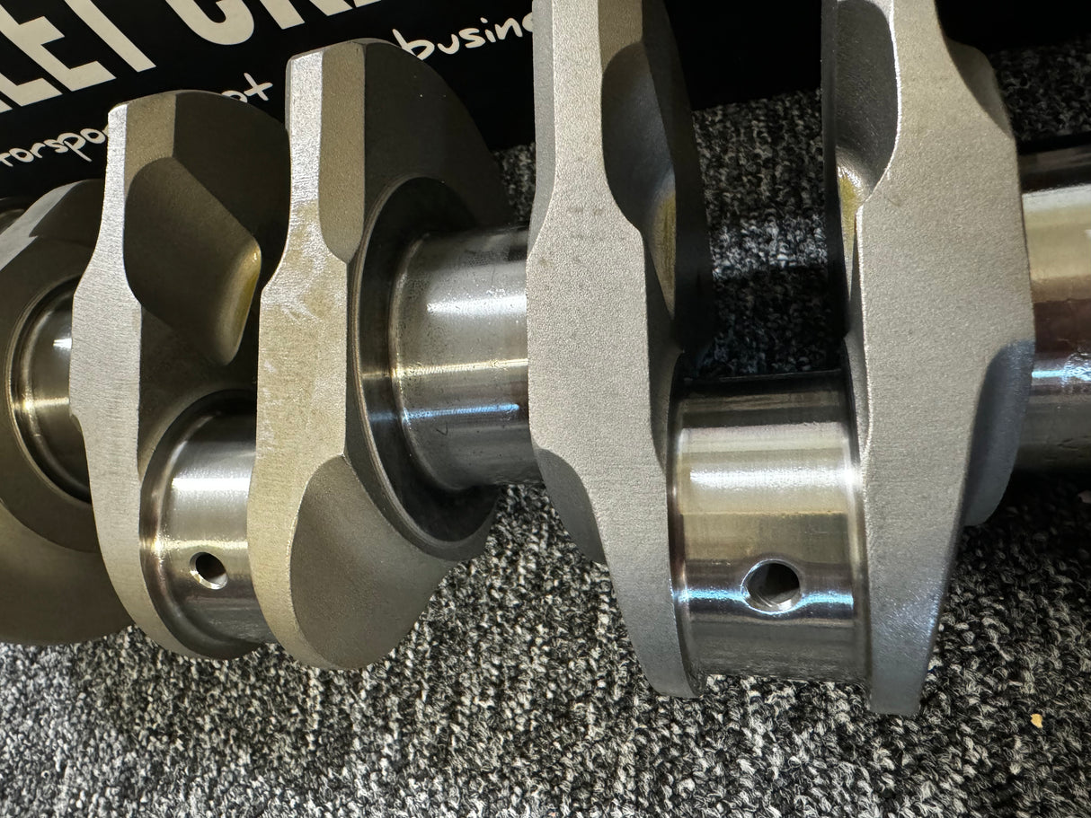 Ford Cosworth YB ZRP Billet Crank Crankshaft - STD Stroke 77mm - 9 Bolt - C-FOR-001L