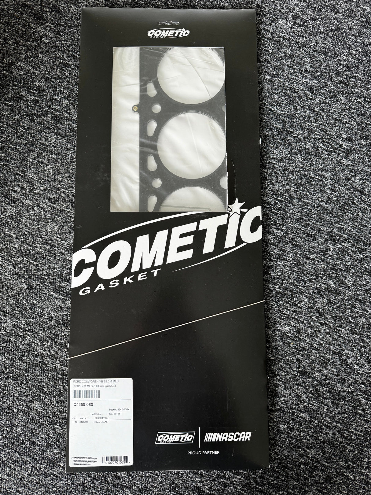 COMETIC FORD COSWORTH YB 92.50MM 2.03MM .080" GPA-5 MLS HEAD GASKET WC4350-080