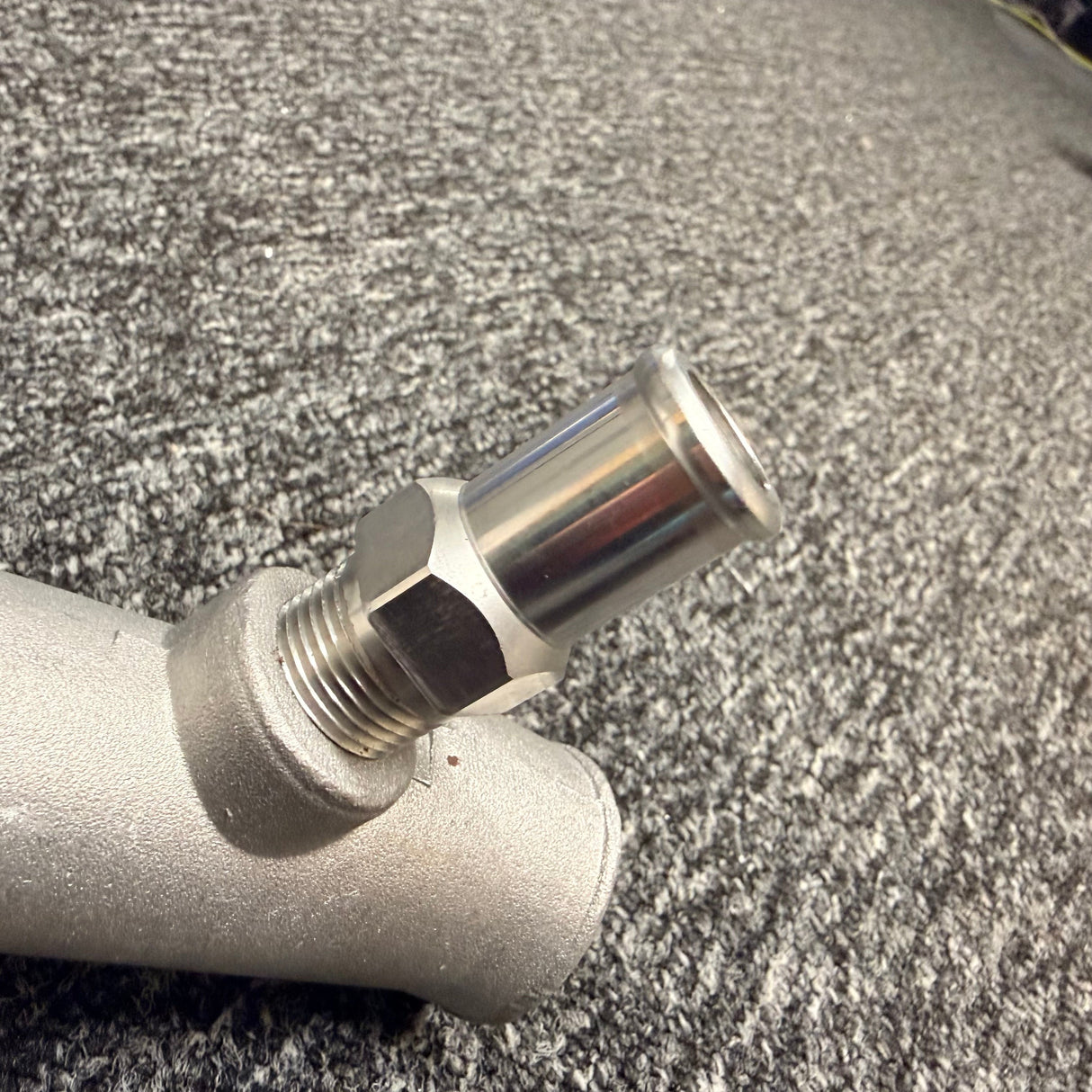 Ford Kent Crossflow & Pre-Crossflow Alloy Hose 3/8" NPT STRAIGHT Type Adaptor