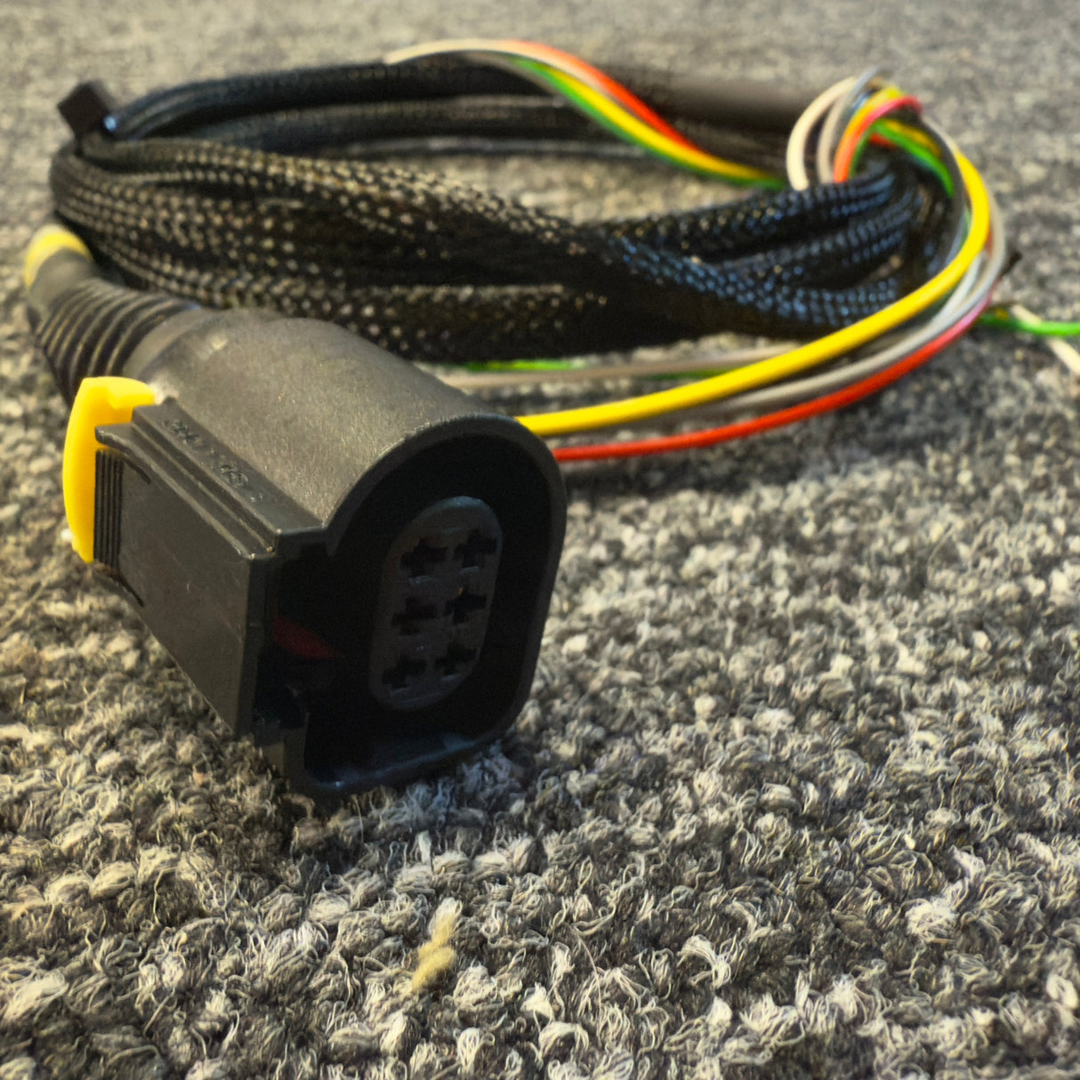 Bosch LSU 4.9 Lambda Sensor Oxygen Connector Plug Loom Wiring 1-987-280-016