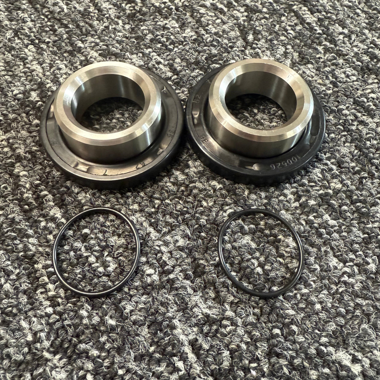 Ford Sierra 4x4 and Escort Cosworth YB Stainless Steel Cam Camshaft Seal Spacer & Oring Cam Seal Kit - 4wd 4x4 - PAIR 