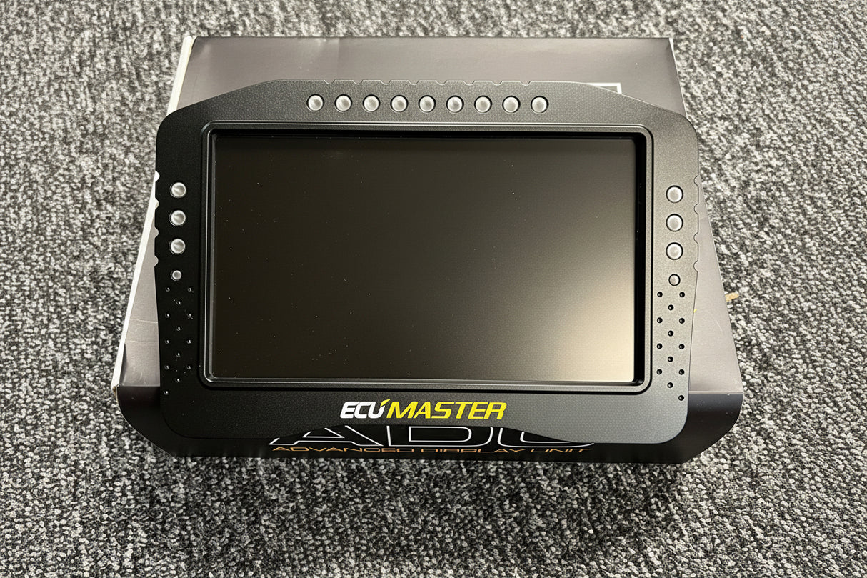 ECUMASTER 7" ADU Digital Dash Display & Premade Loom & GPS & CAN to USB Box Kit