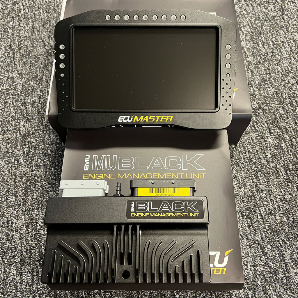 ECUMASTER EMU Black Engine Management Unit ECU & 5" or 7" ADU Digital Dash Display