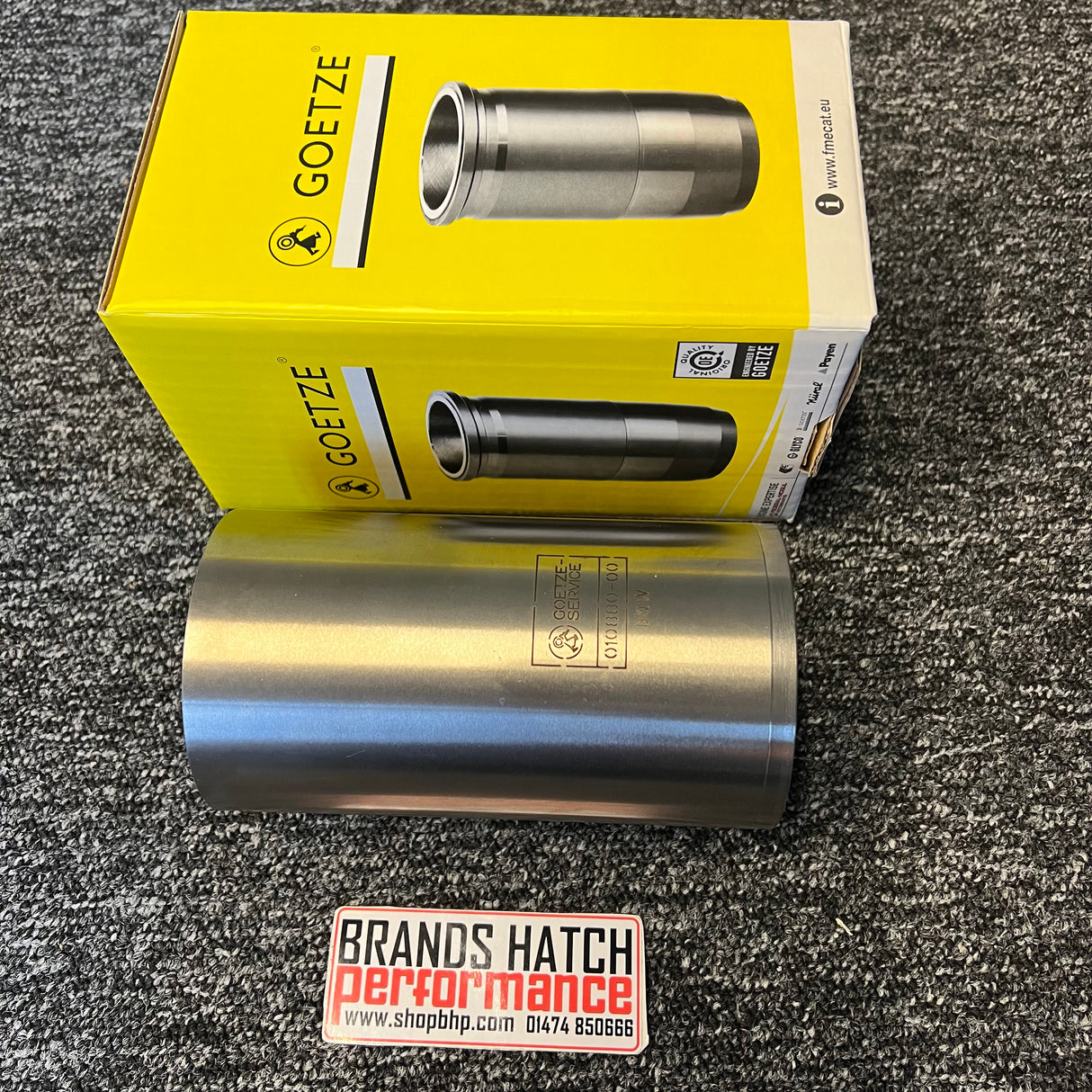 Ford Xflow Crossflow 711M GOETZE 80.98 Bore STD Cylinder Sleeve Liner Set