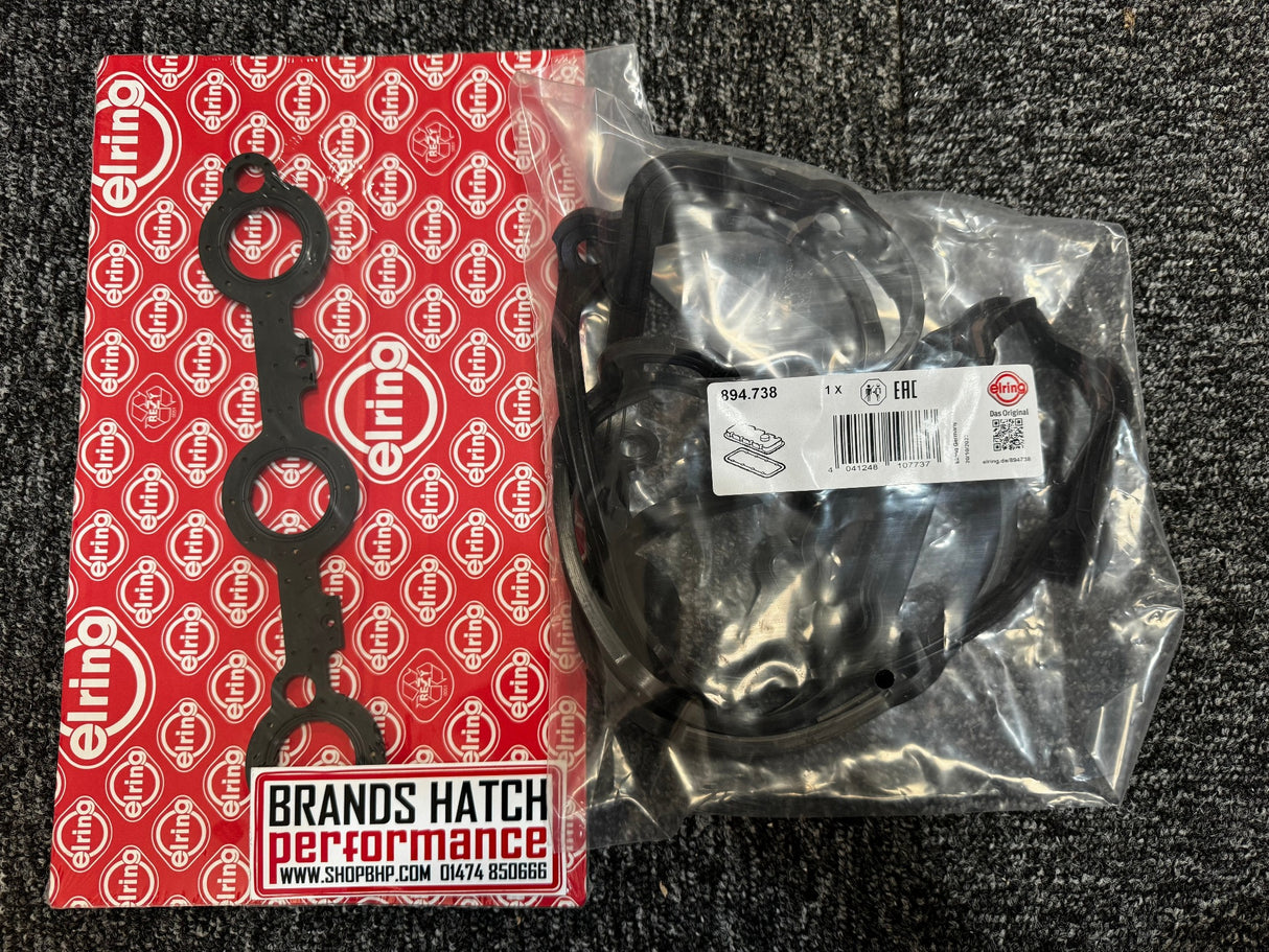 BMW 3.2 E36 M3 S50 S50B32 Elring Rocker Cover Gasket Set