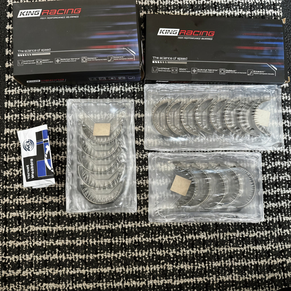 Ford Escort Sierra Cosworth YB KING RACE Engine Mains & Big End Bearings Set - Standard - 0.25mm - 0.5mm