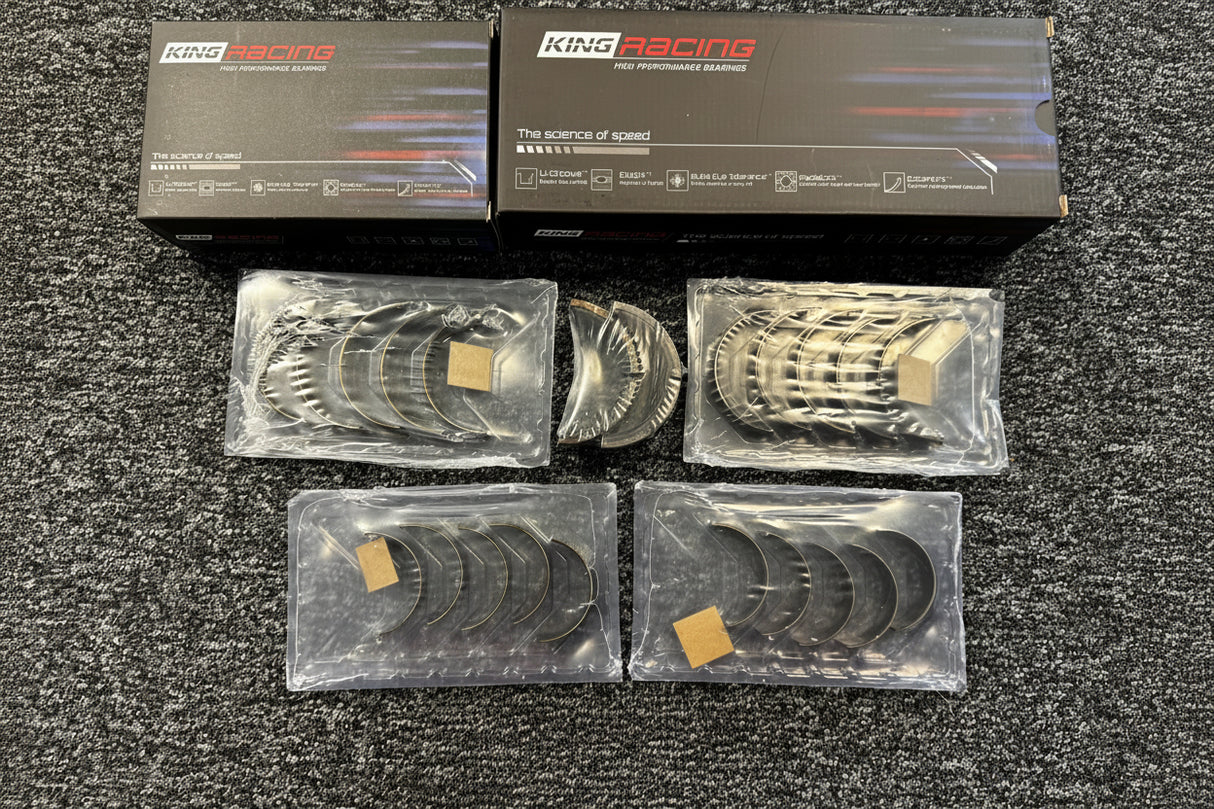 Ford Focus MK2 ST RS ST225 RS500 KING RACE Engines Mains & Big End Bearings Set - MB612XP - Standard - 0.25mm - 0.50mm