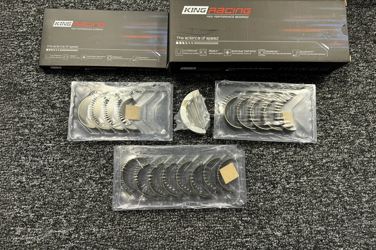 Ford 2.0 2.3 EcoBoost Focus ST / RS MK3 King Race Main & Big End Bearings Set - MB5442XP & CR4604XP - STANDARD - 0.25MM - 0.50mm