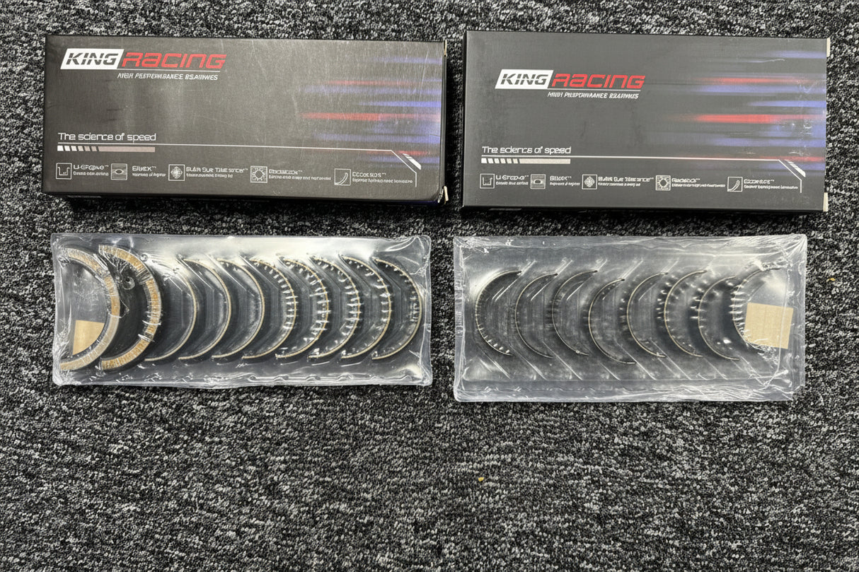 Vauxhall C20XE 20XE C20LET Z20LET Z20LEH Z20LER KING RACE MAIN & BIG END BEARINGS SET - MB5179XP & CR4017XP - STANDARD - 0.25MM - 0.50MM