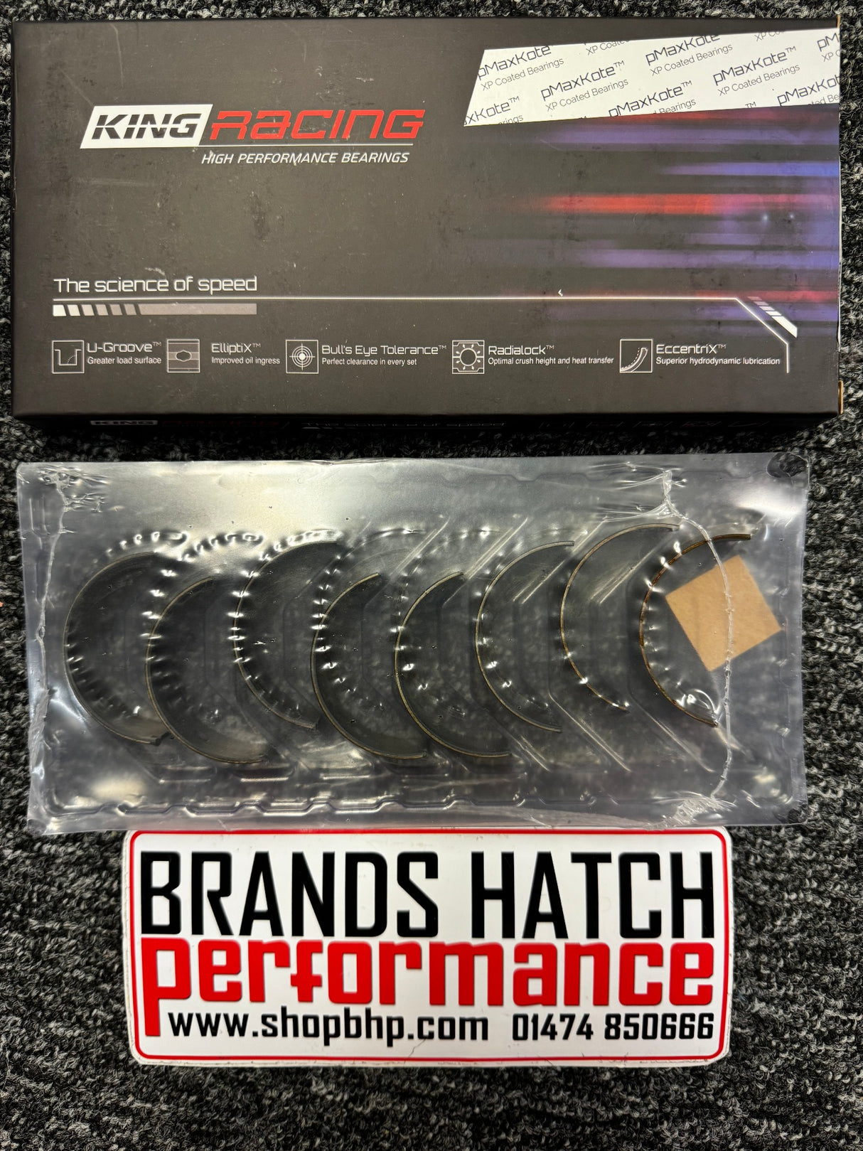 Vauxhall C20XE 20XE C20LET Z20LET Z20LEH Z20LER KING RACE Conrod Big End Bearing Set - CR4017XPC - STANDARD - 0.25MM - 0.50mm