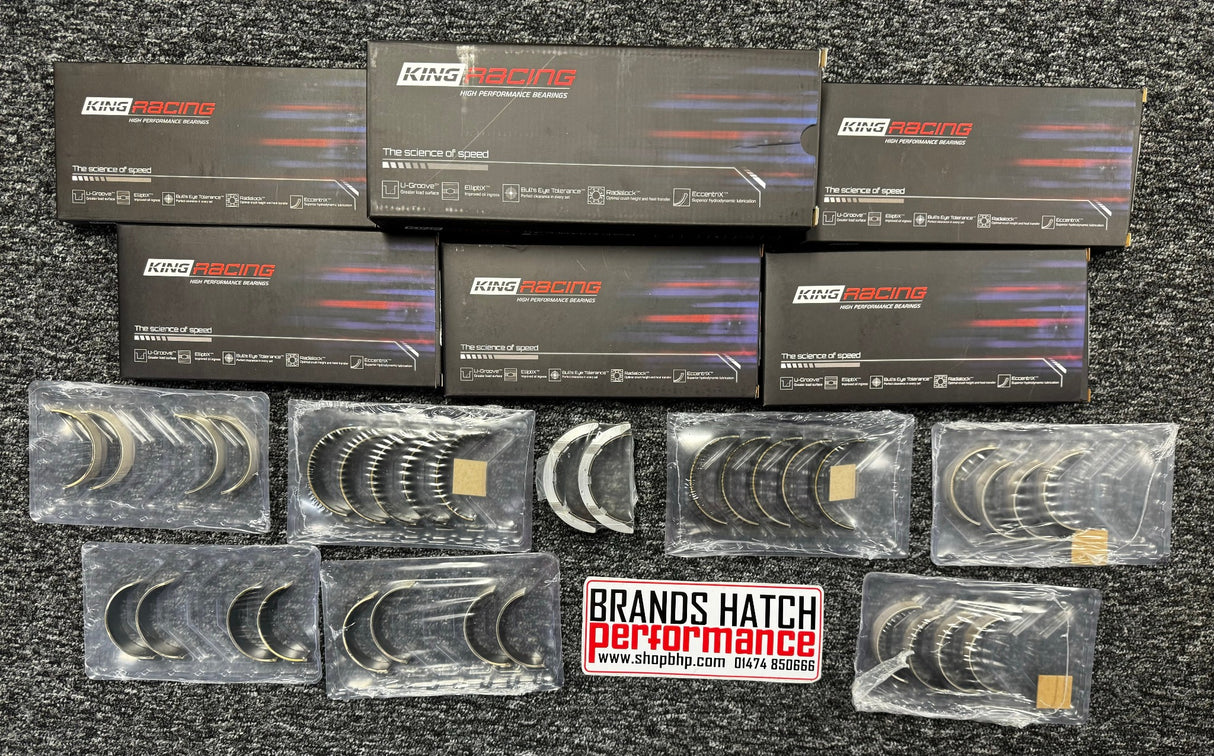 BMW M5 E60 S85 S85B450 V10 KING RACE Engines Main & Big End Bearings Set - MB 637XP & CR 224GPC X5 - Standard - 0.25mm