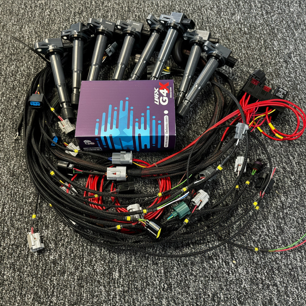 Link ECU G4X Atom X Storm X Xtreme X Thunder Non VVTI 1UZFE 1UZ-FE 1UZ Wiring Engine Loom ONLY with K20 Compatibility
