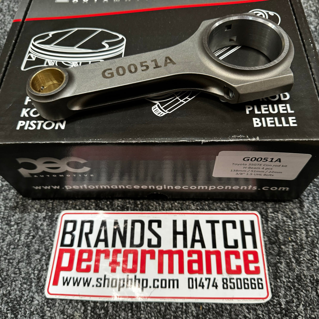 Toyota MR2 Celica 2.0 16v Turbo 3SGTE 8.5:1 Wossner Rods