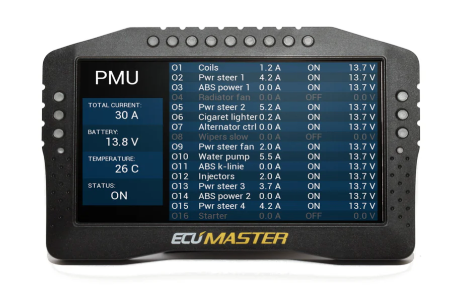 Ecumaster EMU Black ECU & ADU 5" / 7" Digital Dash Display Bundle