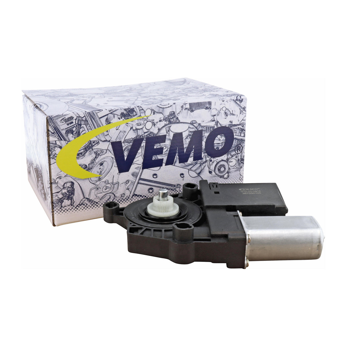 VW Electric Motor, window regulator 6Q0 959 812 B - VEMO V10-05-0014