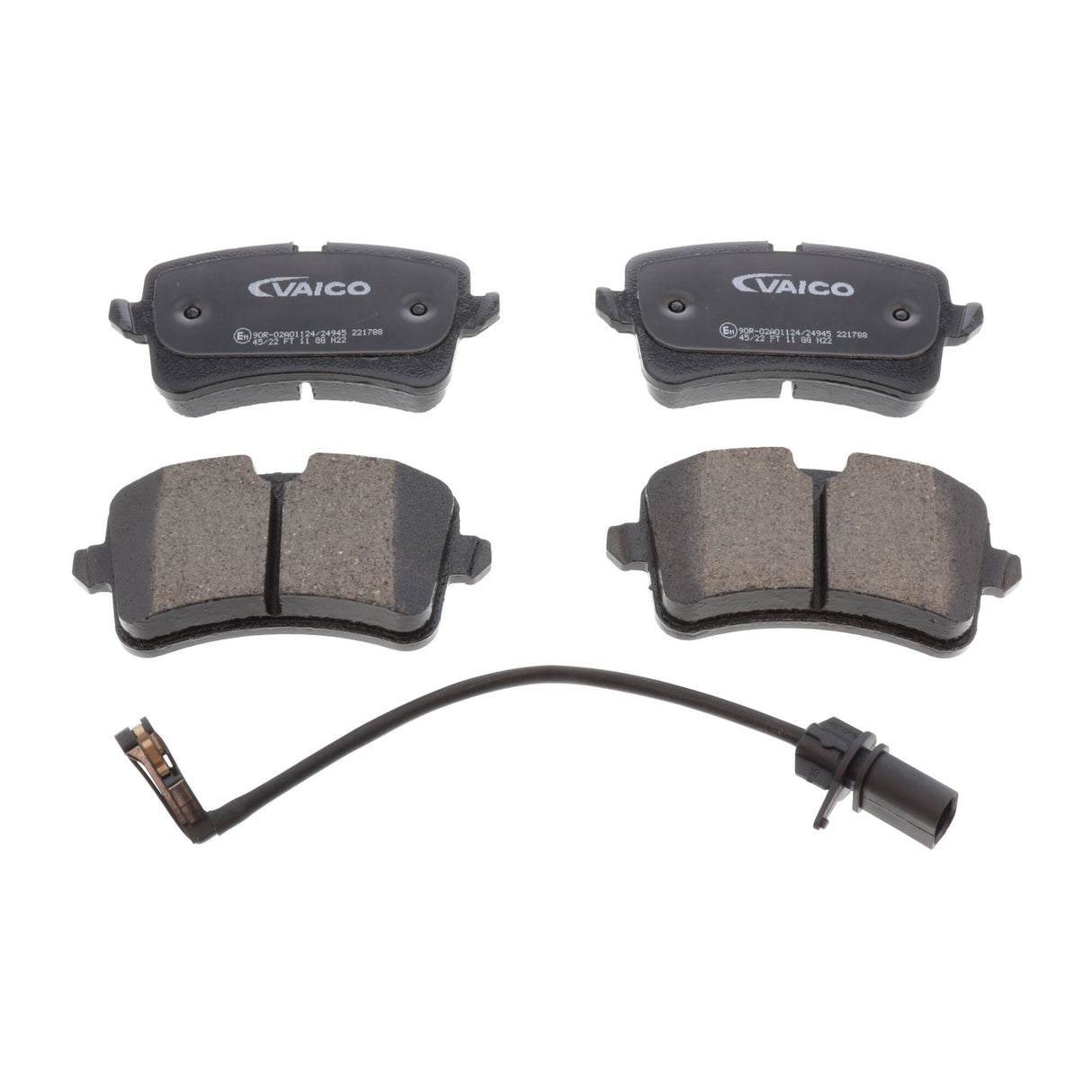 VW Brake Pad Set, disc brake - VAICO V10-1024