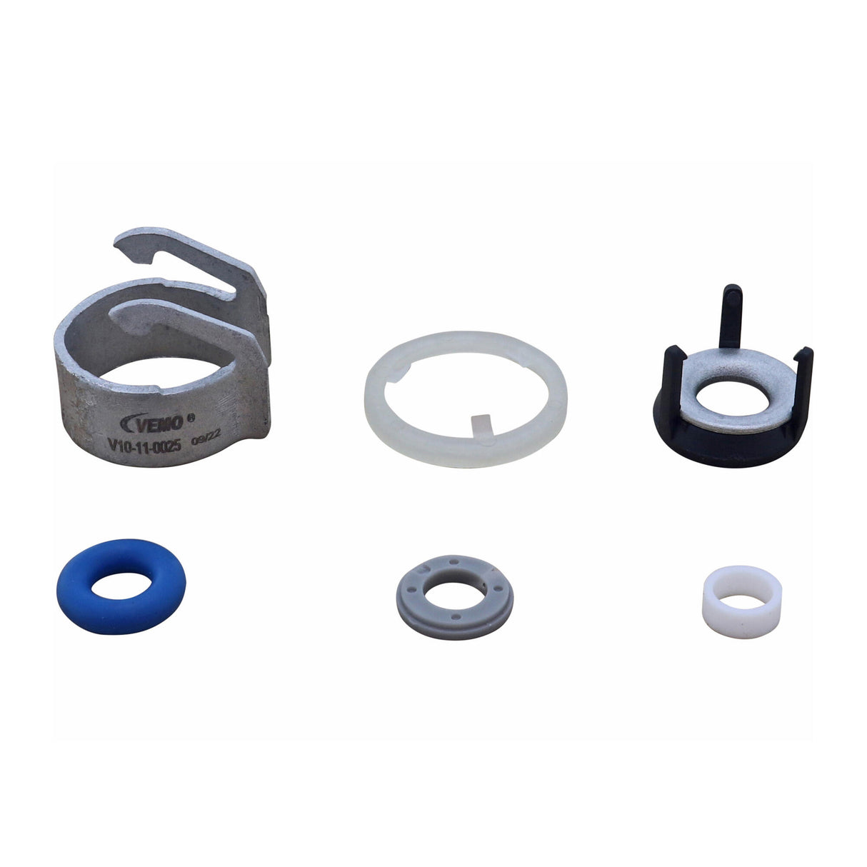 VW Seal Ring Set, injection valve 6J 998 907 D - VEMO V10-11-0025