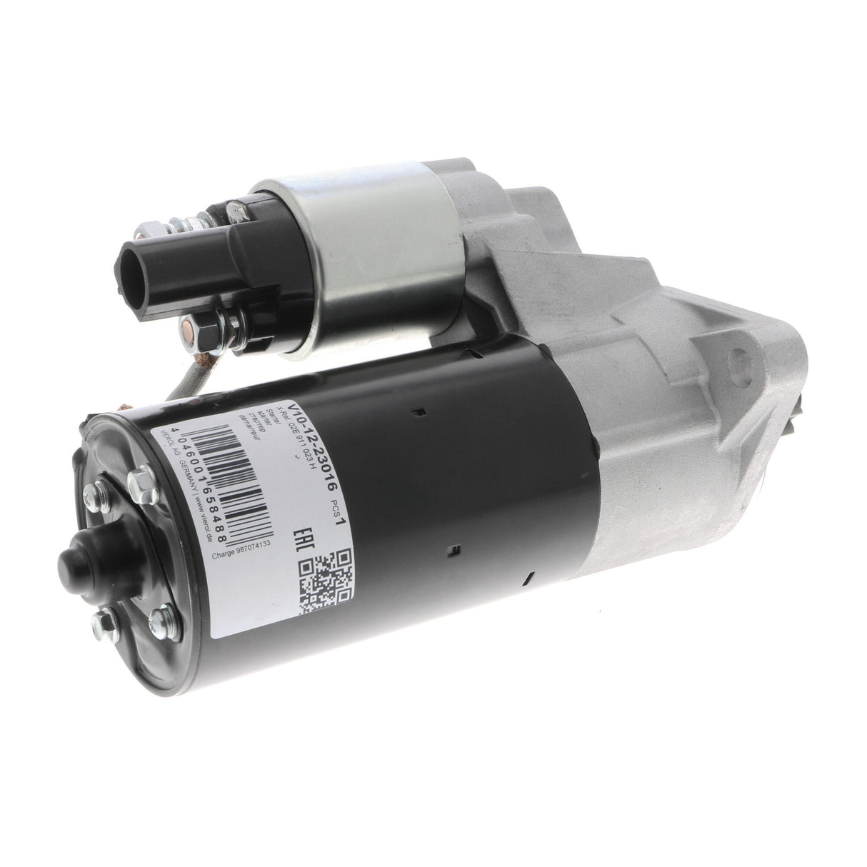 VW Starter 02E911023L - VEMO V10-12-23016
