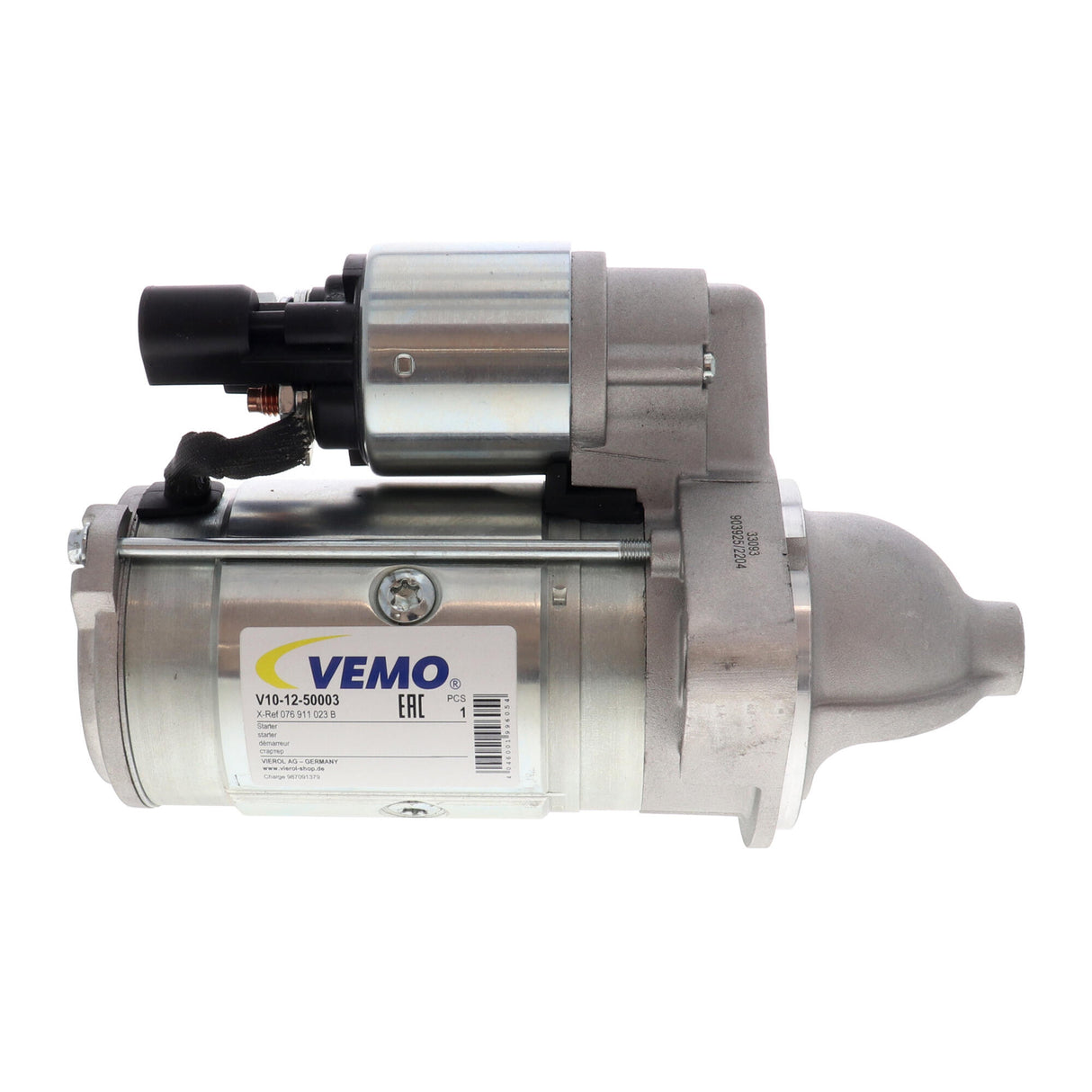 SKODA Starter 076 911 023 B - VEMO V10-12-50003