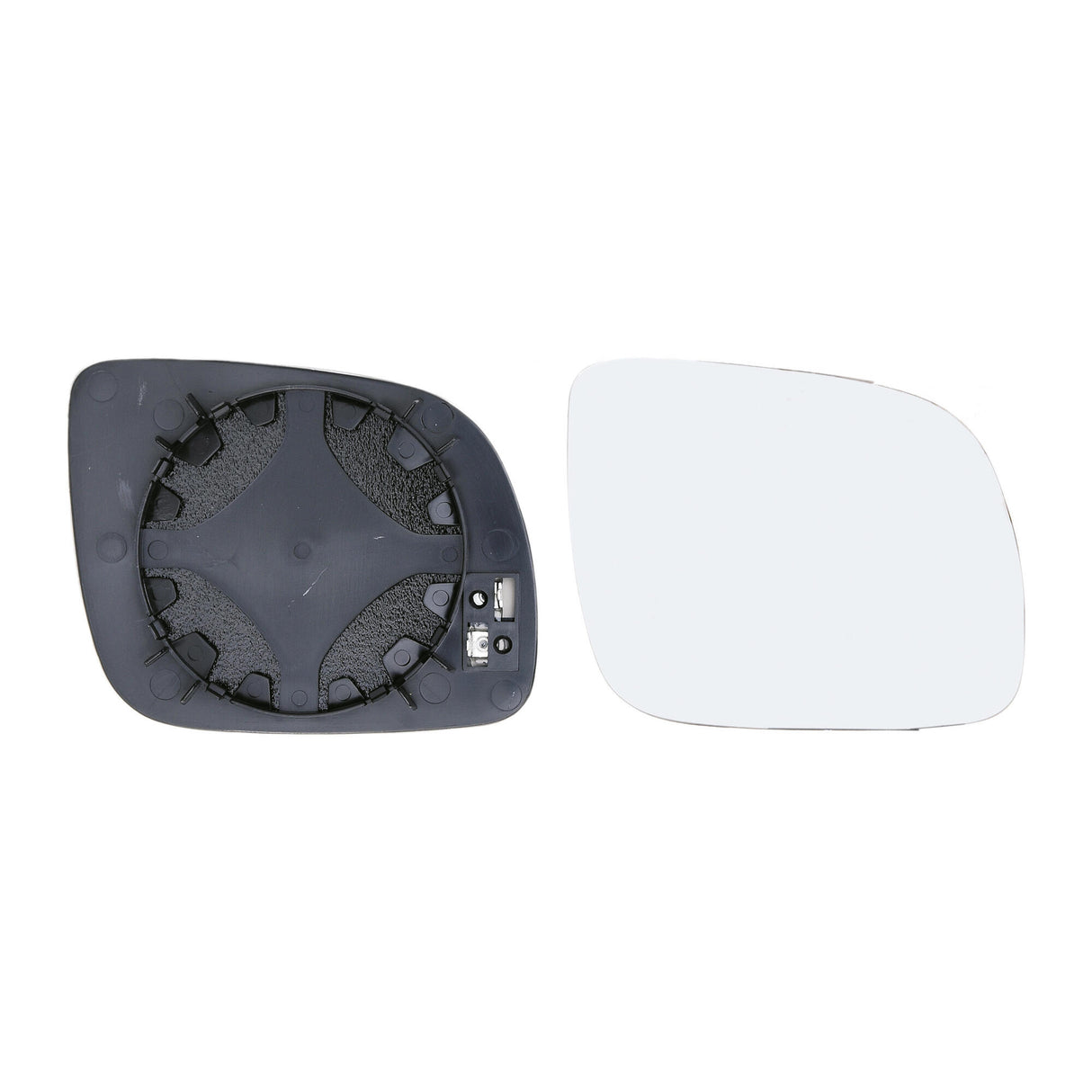 VW Mirror Glass, exterior mirror - VEMO V10-69-0001
