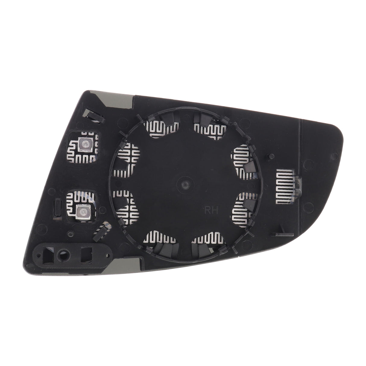 VW Mirror Glass, exterior mirror - VEMO V10-69-0015