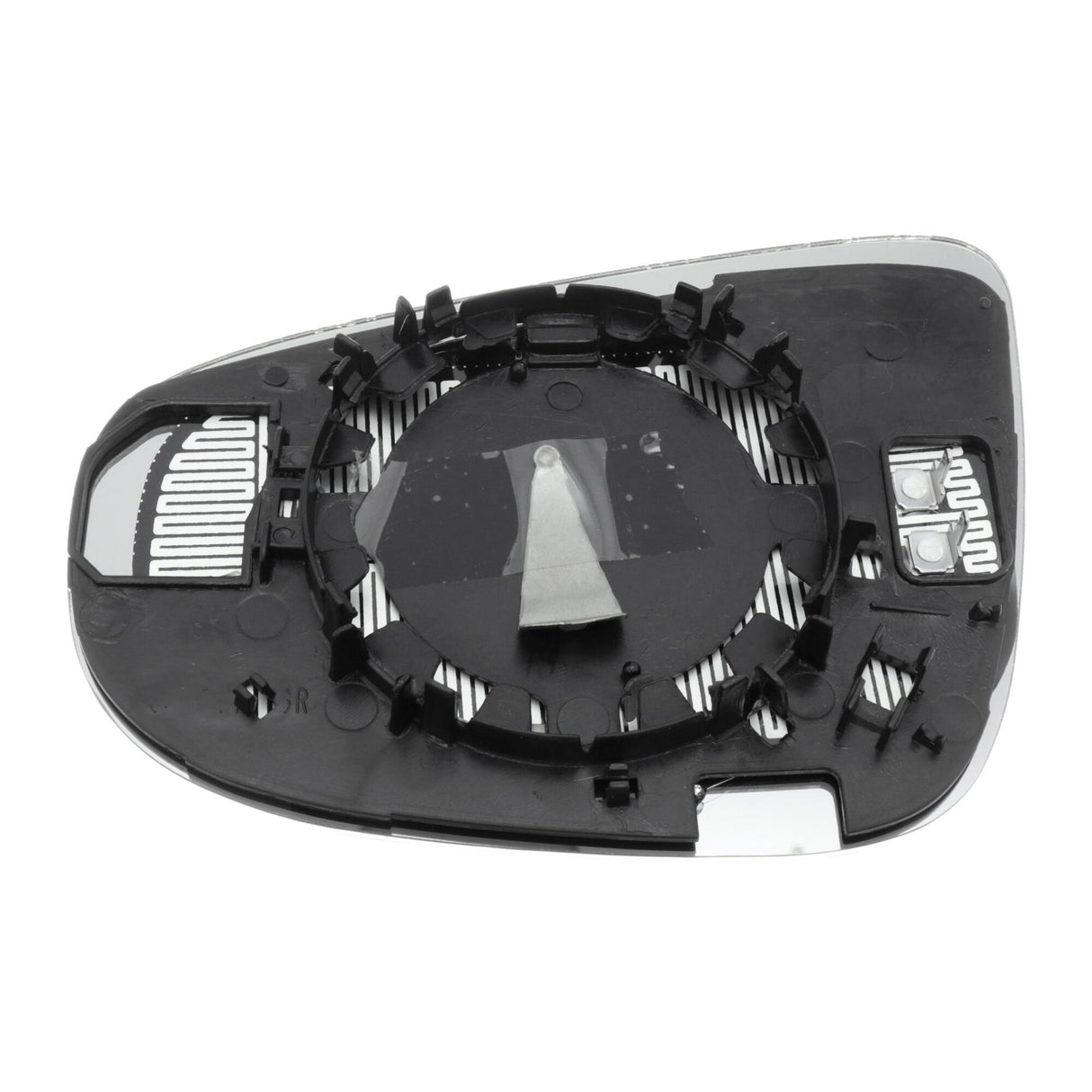 VW Mirror Glass, exterior mirror - VEMO V10-69-0020